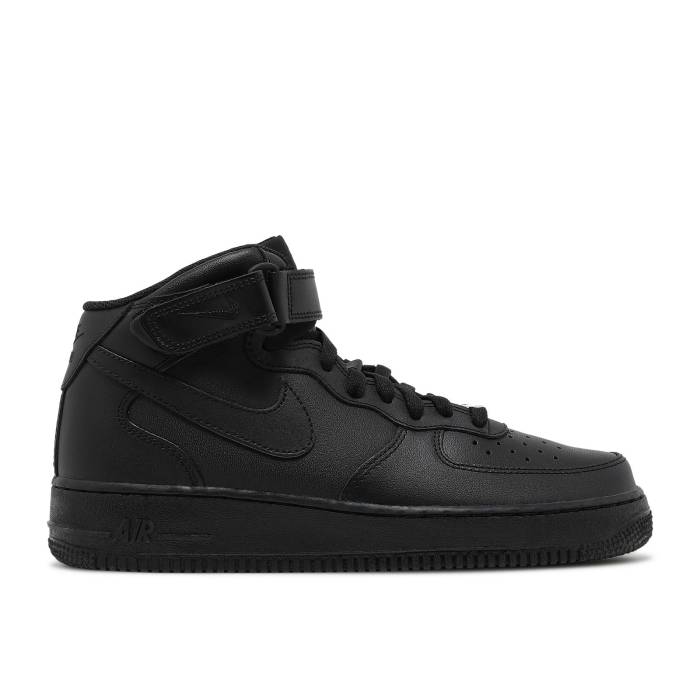 iCL Nike y Air Force 1 Mid '07 'Triple Black' Men z t@bV Yt@bV V[Y Xj[J[ Y