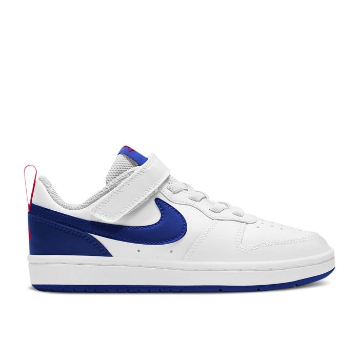 ʥ Nike  Court Borough Low Ps 'White Deep Royal' Youth  ˥ å