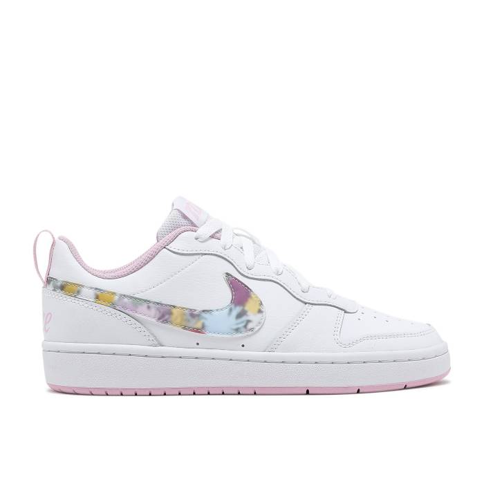 ʥ Nike  Court Borough Low 2 Se Gs 'Floral Swoosh' Youth  ˥ å