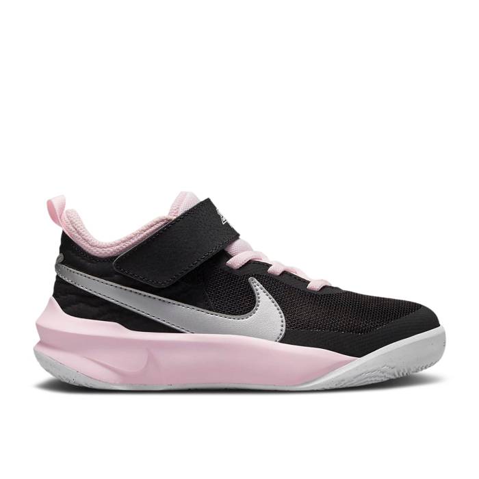 ʥ Nike  Team Hustle D10 Ps 'Black Pink Foam' Youth  ˥ å