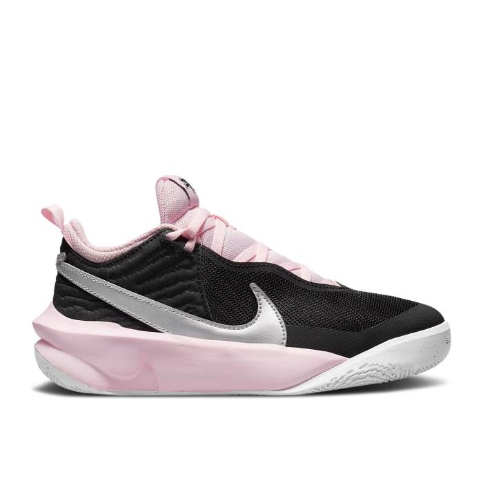 ʥ Nike  Team Hustle D10 Gs 'Black Pink Foam' Youth  ˥ å