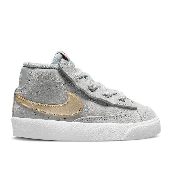 ナイキ Nike 【 Blazer Mid '77 Td 'Grey Metallic Gold Star' Infant 】 ベビー ダイヤル式 キッズ バンコク限定