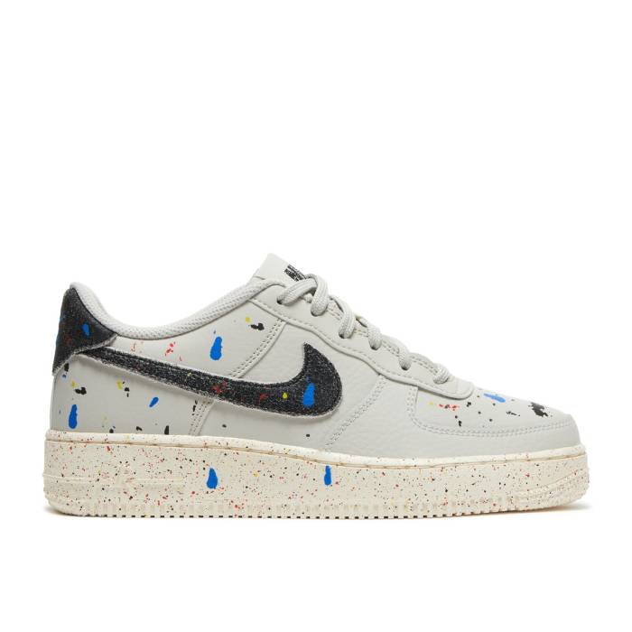 ʥ Nike  Air Force 1 Lv8 3 Gs 'Paint Splatter - Light Bone' Youth  ˥ å