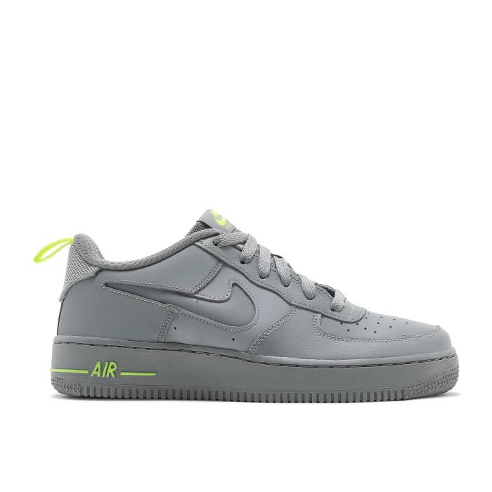ʥ Nike  Air Force 1 '07 Lv8 Gs 'Particle Grey Volt' Youth  ˥ å