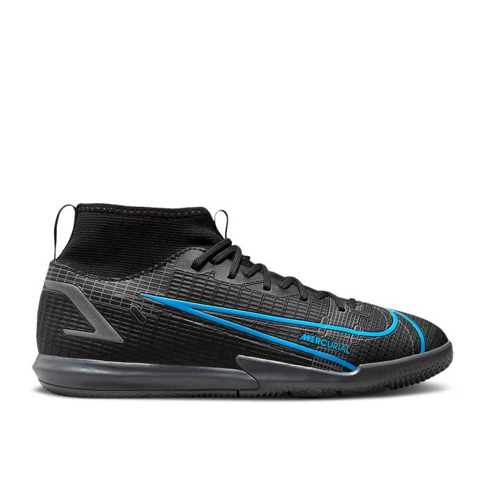 ʥ Nike  Mercurial Superfly 8 Academy Ic Gs 'Black Photo Blue' Youth  ˥ å