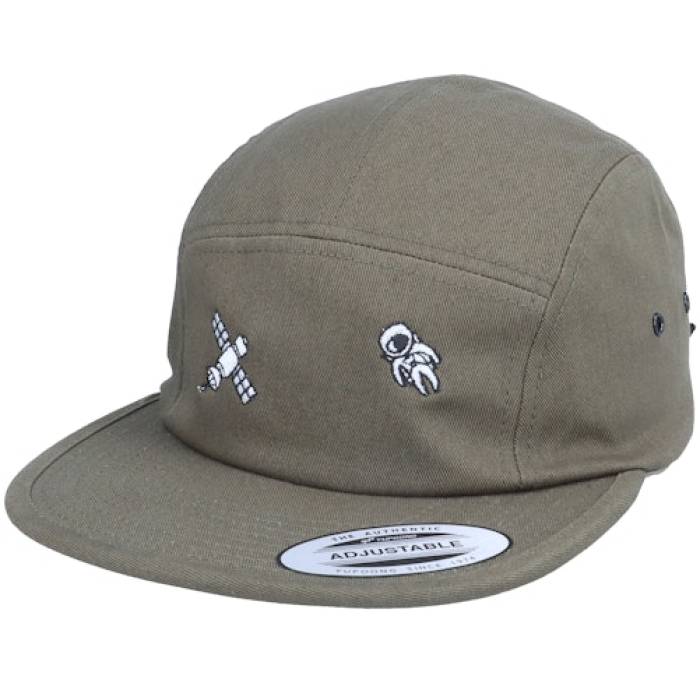 Abducted y Tiny Satellite Astronaut Scenery Olive 5-Panel - z t@bV Yt@bV Xq Lbv