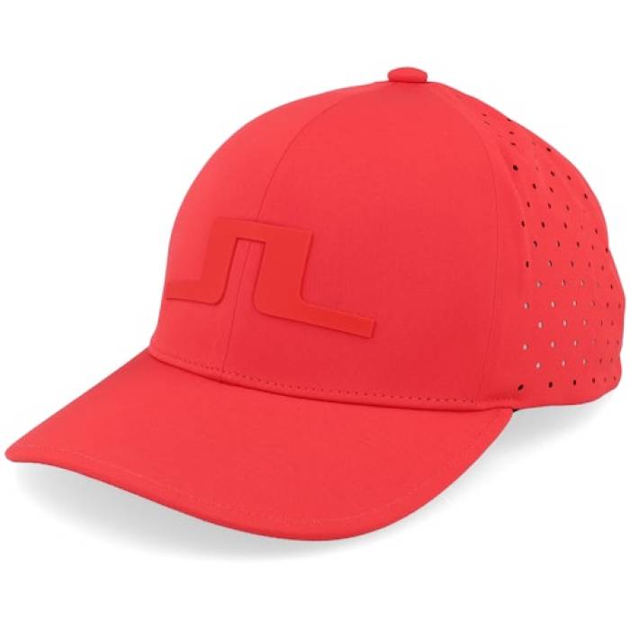 J.lindeberg 【 Dylan Cap Barbados Cherry Flexfit - 】 ファッション メンズファッション 帽子 キャップ