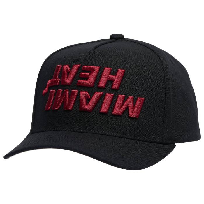~b`F&amp;lX Mitchell &amp; Ness y Heat Upside Prosnap Cap Adult z t@bV Yt@bV Xq Lbv j