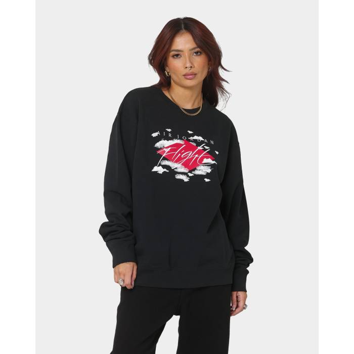 ナイキ ジョーダン Jordan 【 Statement Essentials Fleece Crew Sweatshirt Womens 】 レディース