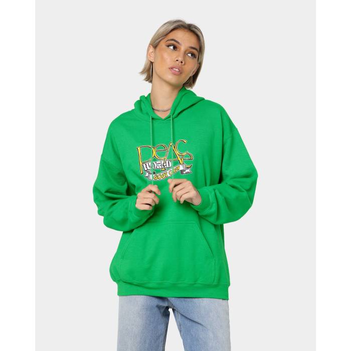 Goat Crew 【 World Peace Hoodie Womens 】 ファッション レディースファッション トップス パーカー レディース