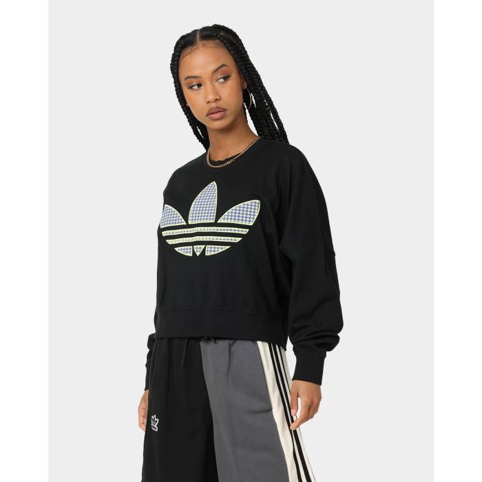 アディダス Adidas 【 Women's Oversized Sweat Shirt Womens 】 ファッション レディースファッション トップス トレーナー