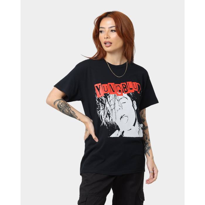 Yungblud 【 Universal Music X  Stencil Photo T-Shirt Womens 】 レディース