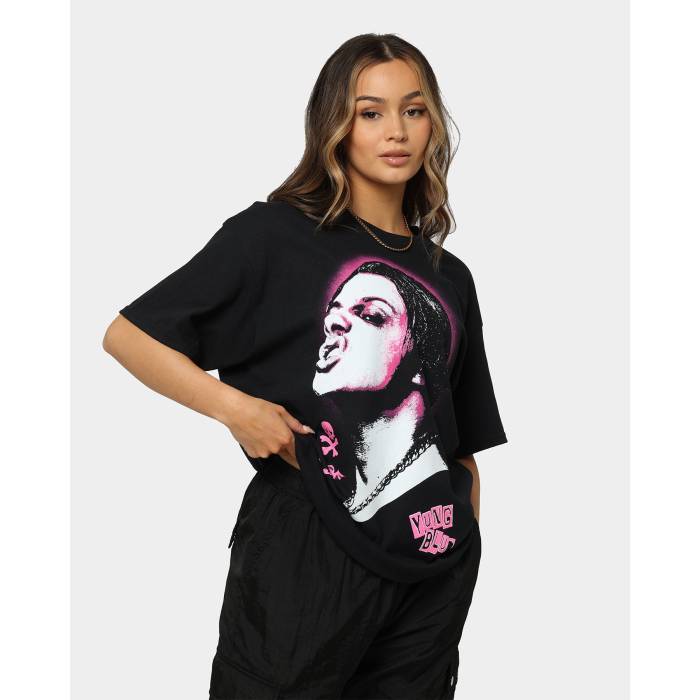 Yungblud 【 Icons Face T-Shirt Womens 】 ファッション レディースファッション トップス Tシャツ カットソー レディー