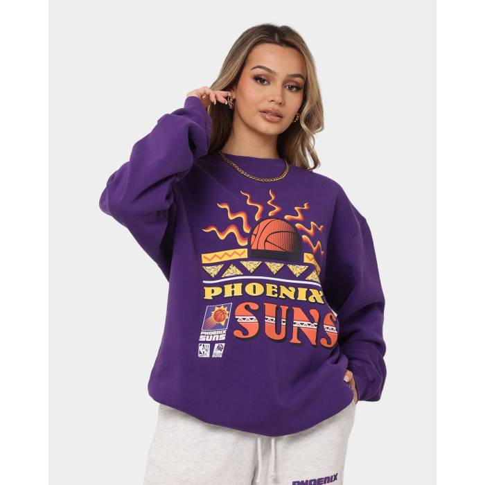 ミッチェル&ネス Mitchell & Ness 【 Phoenix Suns Rays Crewneck Womens 】 レディース
