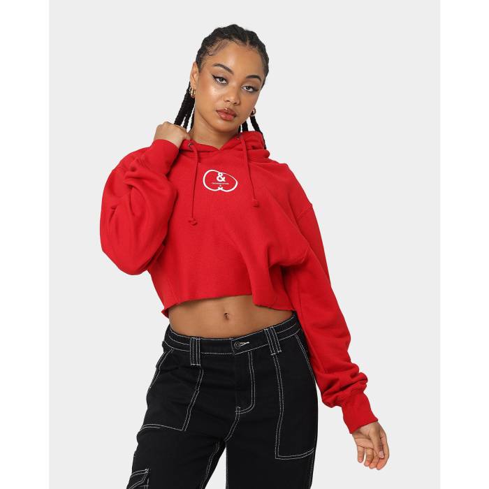 クルックスアンドキャッスルズ Crooks & Castles 【 Women's Cc Logo Oversized Crop Hoodie Womens 】 レディース