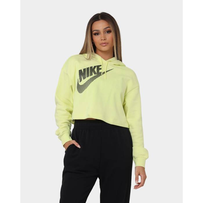 ナイキ Nike 【 Women's  Sportswear Cropped Fleece Dance Hoodie Womens 】 レディース