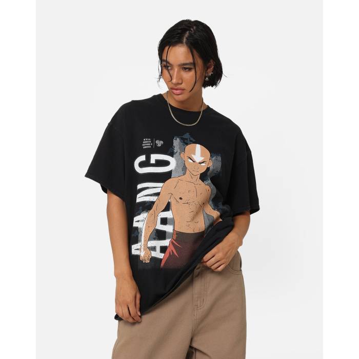 Goat Crew 【 X Avatar: The Last Airbender Aang Vintage T-Shirt Womens 】 レディース