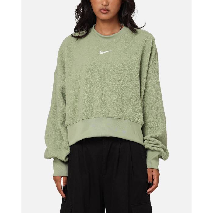 ナイキ Nike 【 Women's Sportswear Plush Mod Cropped Crewneck Womens 】 レディース