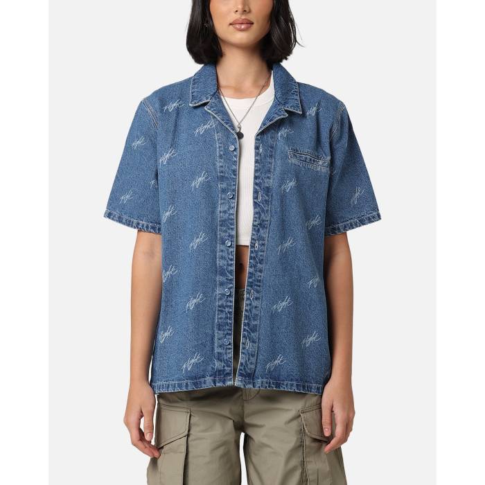 ナイキ ジョーダン Jordan 【 Women's Woven Denim Top Womens 】 レディース