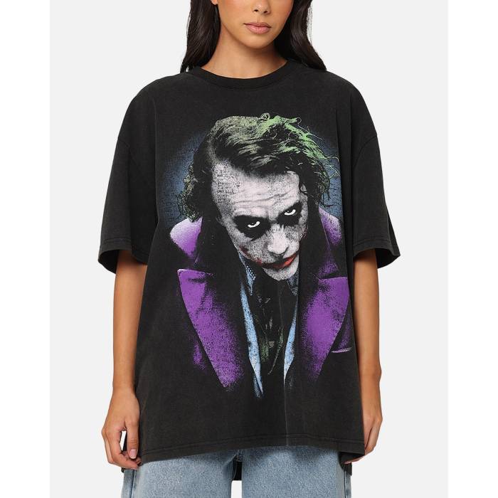 American Thrift 【 X Dc Batman The Joker Magic Trick Heavy T-Shirt Womens 】 レディース