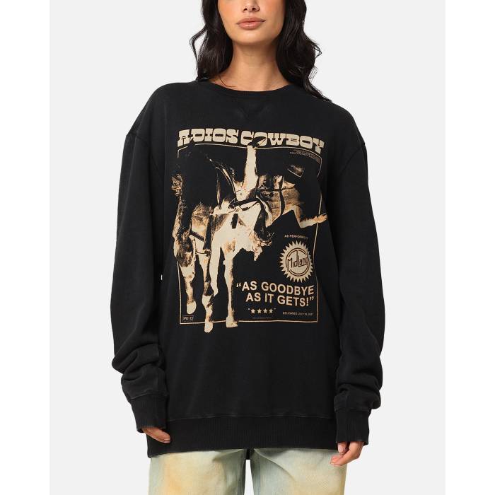 Midland 【 Crewneck Sweater Womens 】 ファッション レディースファッション トップス トレーナー レディース
