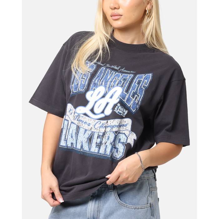 ミッチェル&ネス Mitchell & Ness 【 Women's Los Angeles Lakers Sportsmanship T-Shirt Womens 】 レディース