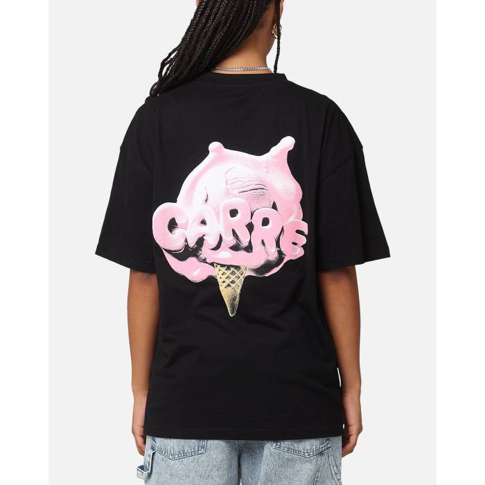 Carre 【 Melted Drop T-Shirt Womens 】 ファッション レディースファッション トップス Tシャツ カットソー レディース