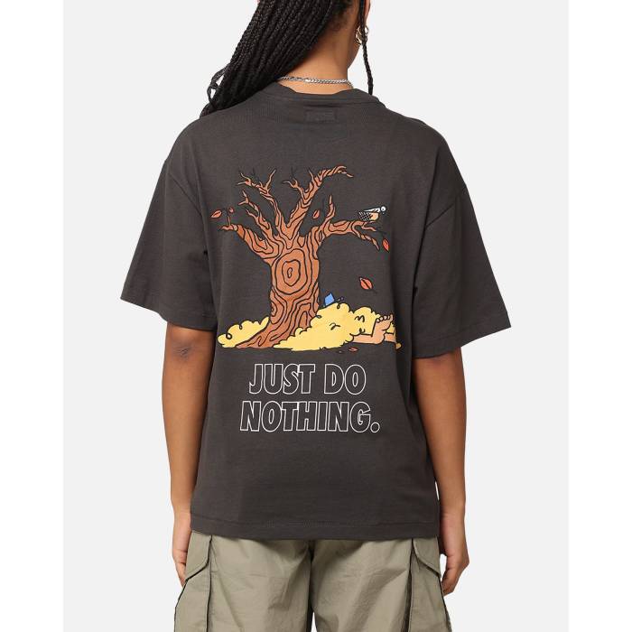 Market 【 Just Do Nothing Fall T-Shirt Womens 】 ファッション レディースファッション トップス Tシャツ カットソー レデ