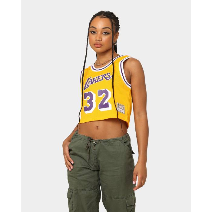 ミッチェル&ネス Mitchell & Ness 【 Women's Los Angeles Lakers Earvin 