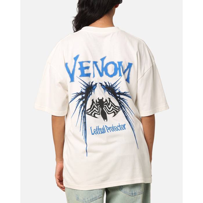 Goat Crew 【 Marvel Spider-Man Y2K Venom T-Shirt Womens 】 ファッション レディースファッション トップス トレーナー レデ