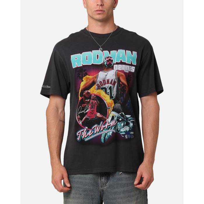 ミッチェル&ネス Mitchell & Ness 【 Dennis Rodman Vice T-Shirt Mens 】 メンズ