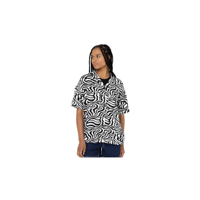 ディッキーズ Dickies 【 Leesburg Shirt W Cloud Zebra Women 】 レディース