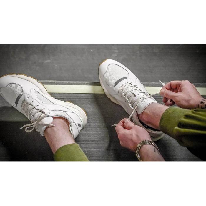 쥤 Clae  Edwin White Milled Leather Neo Mint Men  եå 󥺥եå 塼 ¾塼 
