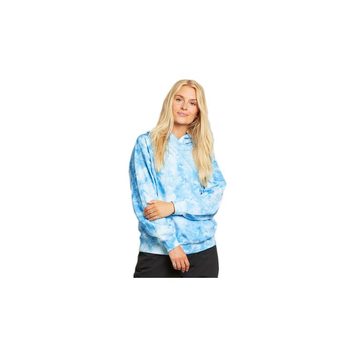 Dedicated 【 Hoodie Sundborn Tie Dye Blue Women 】 ファッション レディースファッション トップス パーカー レディース