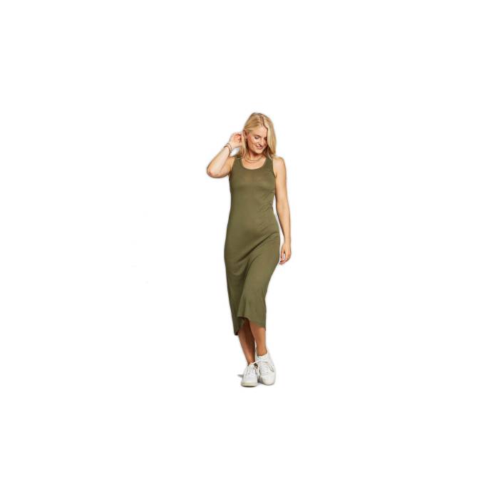 Dedicated 【 Jersey Dress Kristinehamn Leaf Green Women 】 レディース