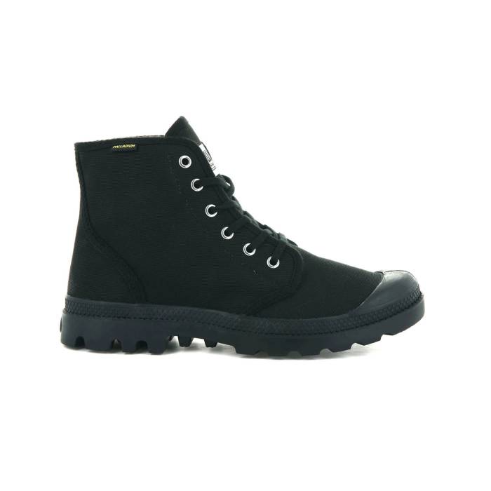 ѥǥ Palladium  Pampa Hi Original Black Vegan Men  