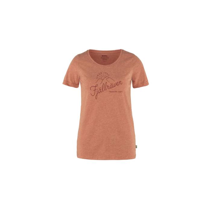 【 Sunrise T-Shirt W Rowan Red-Melange Women 】 ファッション レディースファッション トップス その他トップス レディー