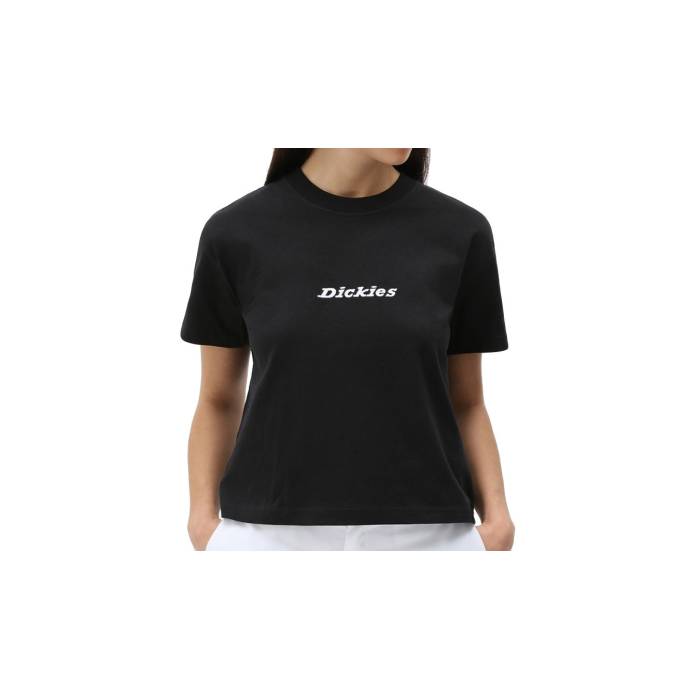 ディッキーズ Dickies 【 S/S Loretto W Tee Black Women 】 レディース