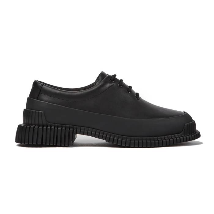 ڡ Camper  Pix Black Lace-Up Women  եå ǥեå 塼 ¾塼 