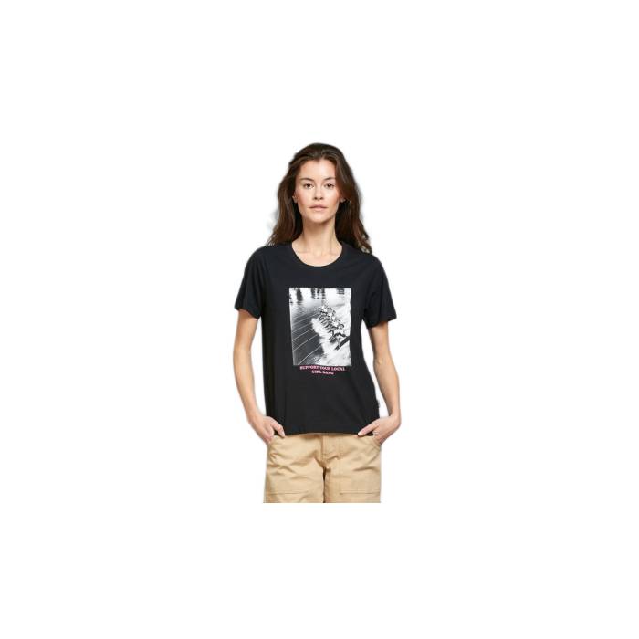 Dedicated 【 T-Shirt Mysen Waterski Gang Black Women 】 ファッション レディースファッション トップス Tシャツ カットソー