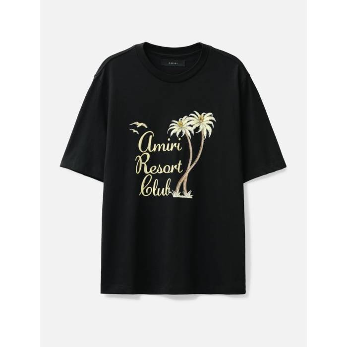AMIRI Twisted Palms T-shirt★アミリ ロゴ Tシャツ AMIRI アミリ Amiri 【 Twisted Palms T-Shirt Men