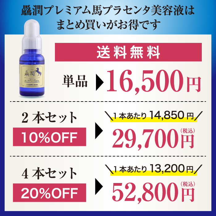 驫潤プレミアム馬プラセンタ美容液 30mL : 北海道純馬油本舗 Yahoo!店