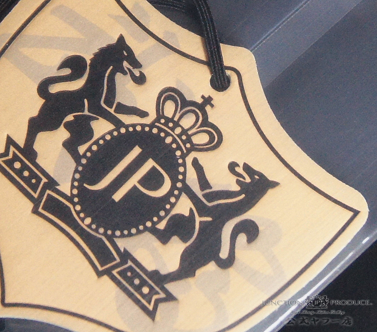 ジャンクションプロデュース ペーパーフレグランス JP 盾 車 芳香剤