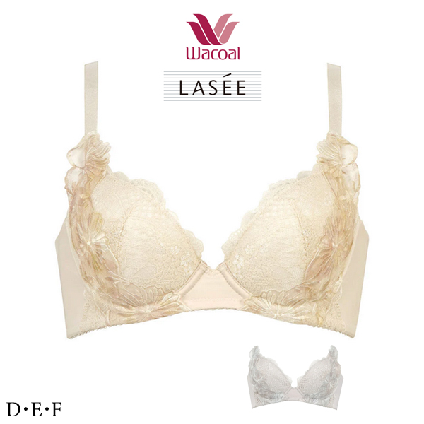 LASEE ワコール ラゼ 着やせすっきりブラ BFA335 フルカップブラ D・E