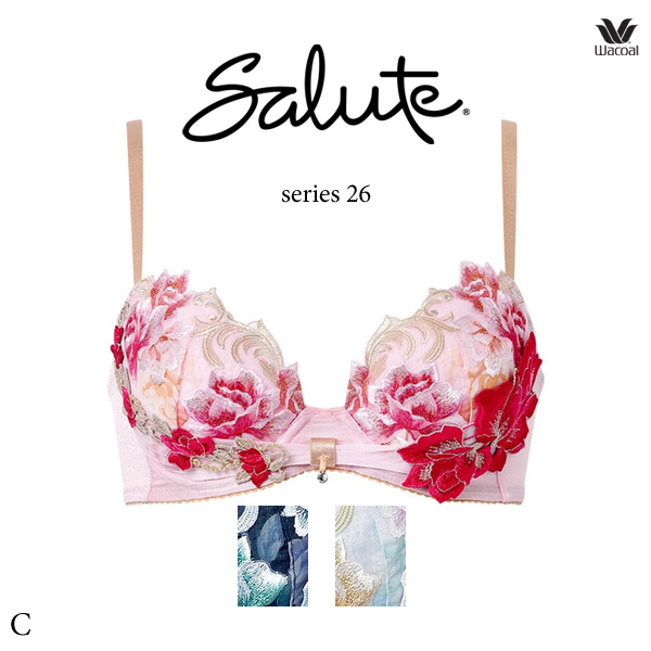 陶器製　高級人形　ワコール サルート（SALUTE） ワコール 26G ブラジャー BTJ426 3/4カップ