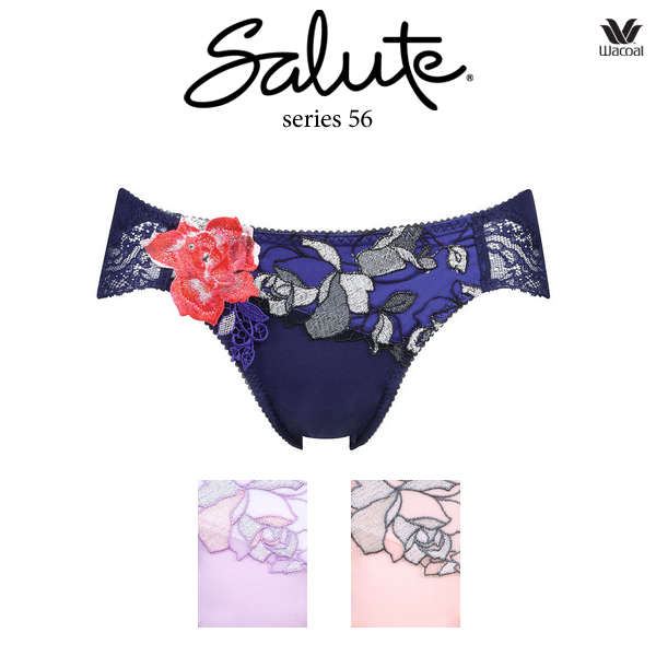 サルート ワコール 56G ブラジャー BTJ456 3/4カップワイヤー (P