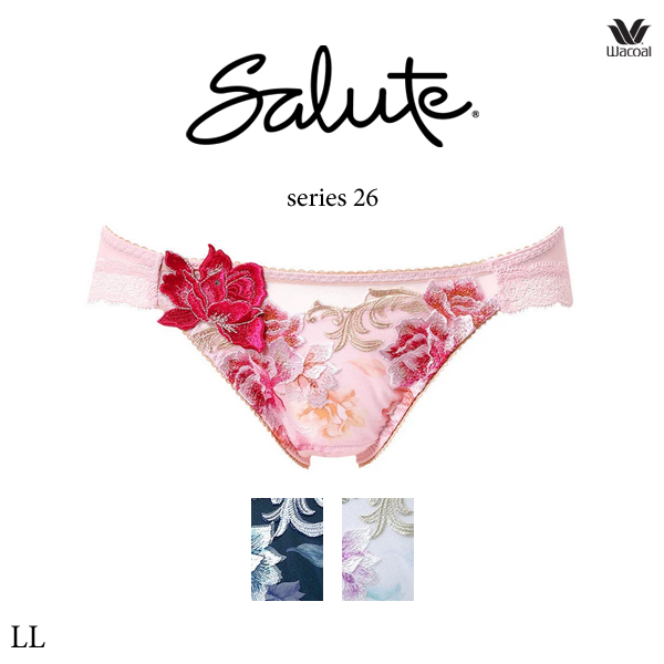 サルート（SALUTE） ワコール 26G スリップ STJ226 LL85丈 : インナー
