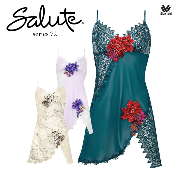 サルート（SALUTE） ワコール 72G キャミソール CTJ272 ML : インナー