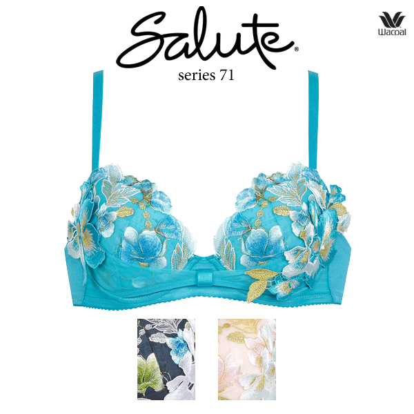 下着・アンダーウェア Salute BTJ771 サルート（SALUTE） ワコール 71G ブラジャー BTJ771 3/4カップ