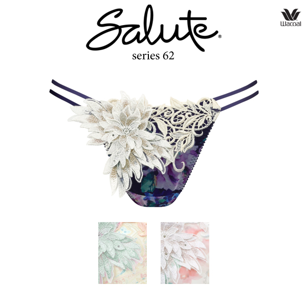サルート（SALUTE） ワコール 62G スリップ STJ262 ML/80丈 : インナー